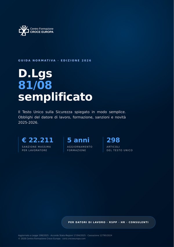 D.Lgs 81/08 semplificato