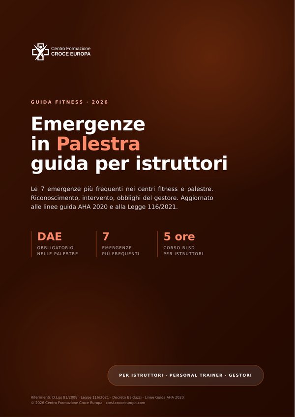Emergenze in Palestra: guida per istruttori